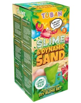 TUBAN - DIY set slime & dynamic sand