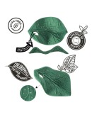 OLI & CAROL - Chlorophyll Leaf Baby Teether OLI & CAROL - Chlorophyll Leaf Baby Teether