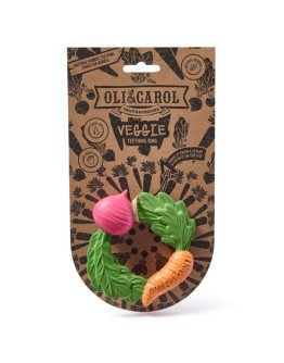 OLI & CAROL - Veggie Teething Ring