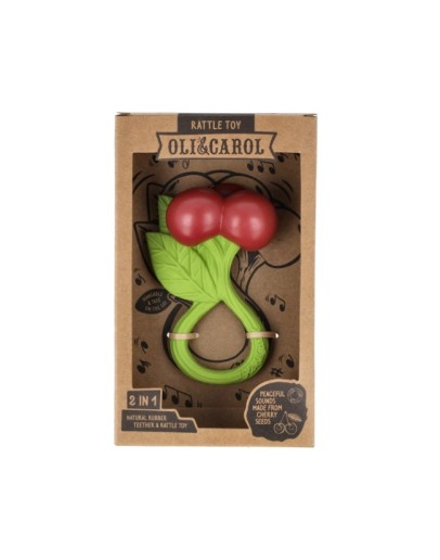 OLI & CAROL - Cherry Rattle Toy OLI & CAROL - Cherry Rattle Toy