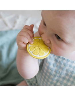 OLI & CAROL - Lemon - mini baby teether