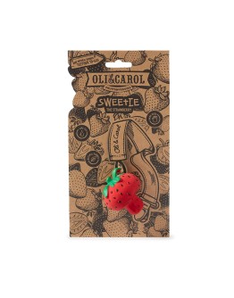 OLI & CAROL - Sweetie the Strawberry - mini baby teether