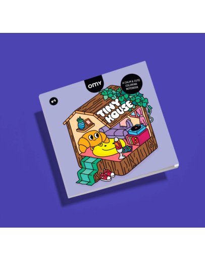 OMY - Cozy Art - Kleurboek Tiny House OMY - Cozy Art - Kleurboek Tiny House