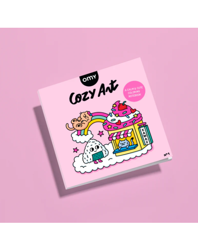 OMY - Cozy Art - Kleurboek Kawaii