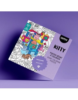OMY - Giant Poster - Kitty