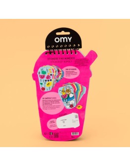OMY - Sticker op nummer – Bubble Tea