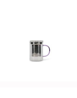ONA - Theebeker LIV - 43cl met filter en deksel - Paars