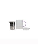 ONA - Theebeker LIV - 43cl met filter en deksel - Paars ONA - Theebeker LIV - 43cl met filter en deksel - Paars