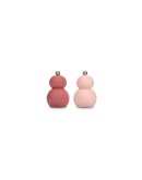 ONA - Peper/zoutmolen Betty - H12cm Roze ONA - Peper/zoutmolen Betty - H12cm Roze