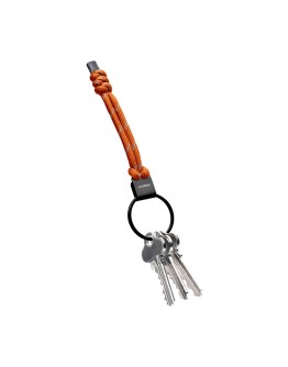 ORBITKEY - Urban Loop Keychain Tangerine