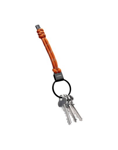ORBITKEY - Urban Loop Keychain Tangerine