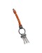 ORBITKEY - Urban Loop Keychain Tangerine