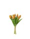Kunst tulpen boeket - 7 stuks - Oranje - Small