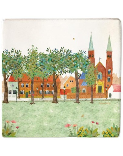 ORIGINEELTJE - Tegel Amstenrade - Straatje & kerk