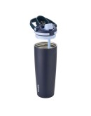 OWALA - Waterfles FreeSip Sway 890 ml - Blue (Sea Captain) OWALA - Waterfles FreeSip Sway 890 ml - Blue (Sea Captain)