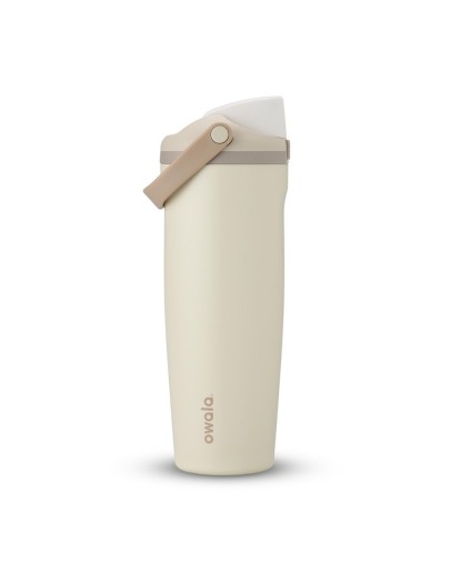OWALA - Waterfles FreeSip Sway 890 ml - Lightly Toasted OWALA - Waterfles FreeSip Sway 890 ml - Lightly Toasted