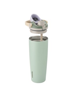 OWALA - Waterfles FreeSip Sway 890 ml - Eucalyptus