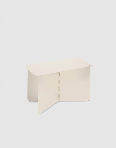 PUIK - Hinge large Sidetable - Creme - SHOWROOM SALE