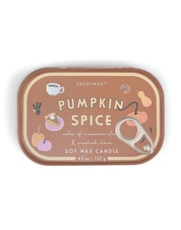 PADDYWAX - Bistro 4.5oz/127g Tin - Pumpkin Spice