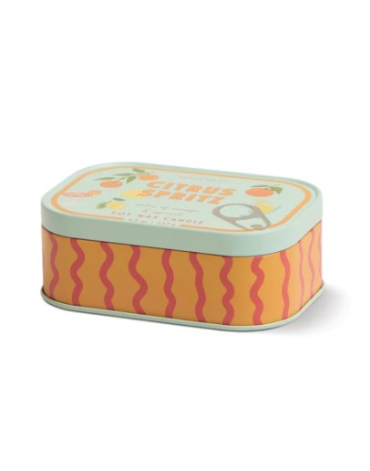 PADDYWAX - Bistro 4.5 oz Tin Candle - Citrus Spritz PADDYWAX - Bistro 4.5 oz Tin Candle - Citrus Spritz