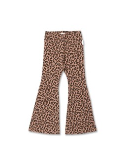 PETIT BLUSH - Bowie Flared Pants - Wild Leopard AOP