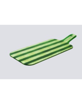CAVARI ATELIER - Artisano Platter Hand Large - Green Stripes