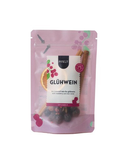 PINEUT - Winterdrank Pouchbag Glühwein red BIO PINEUT - Winterdrank Pouchbag Glühwein red BIO
