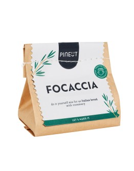 PINEUT - Focaccia bakken | DIY Borrelbroodmix in zak