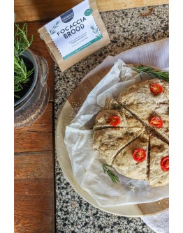 PINEUT - Focaccia bakken | DIY Borrelbroodmix in zak