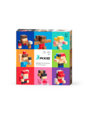 PIXIO - Mini figures | Verrassing van 26 tot 48 blokjes