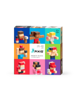 PIXIO - Mini figures | Verrassing van 26 tot 48 blokjes