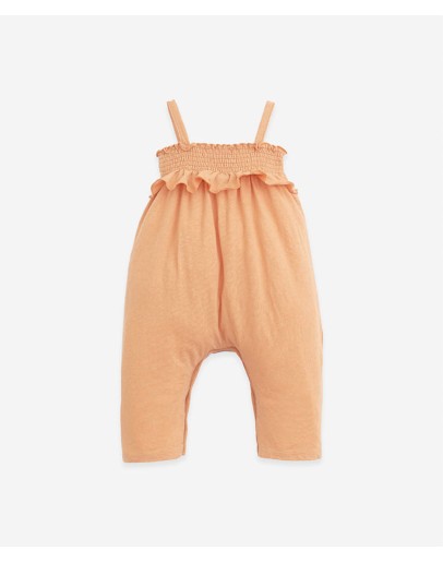 PLAY UP - Baby girl - Jumpsuit with elastic chest | Teresa