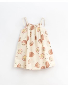 PLAY UP - Girl Dress in passion fruit print | Basketry