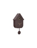 KARLSSON - Wall Clock Modern Cuckoo Oro - Earth Brown