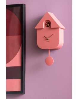 KARLSSON - Wall Clock Modern Cuckoo Oro - Rose Tan