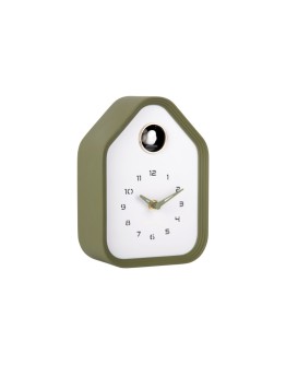 KARLSSON - Wall/Table Clock Reina Cuckoo - Luxury green