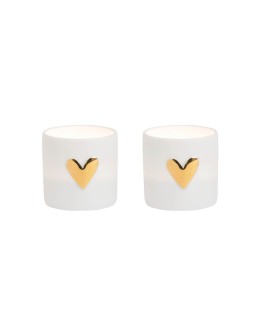RÄDER - Light Hearts set of 2 pcs - Gold