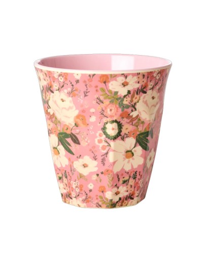 RICE - Medium Melamine Beker - Allison flower