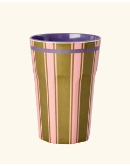 RICE - Large Melamine Beker - Stripe Delight