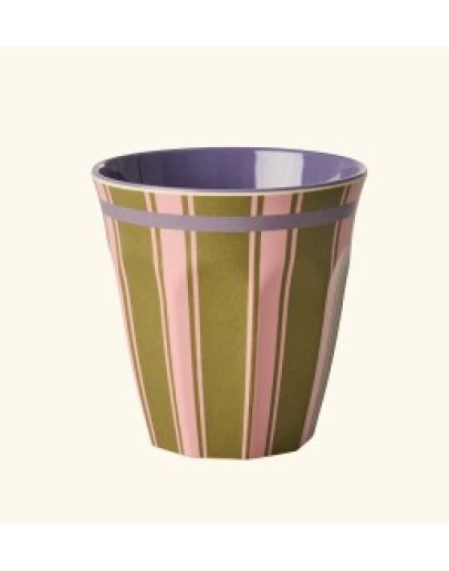 RICE - Medium Melamine Beker - Stripe Delight
