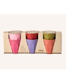 RICE - Medium Cups - Multicolor - 6-pack RICE - Medium Cups - Multicolor - 6-pack