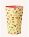 RICE - Large Melamine Beker - Unicorn love print