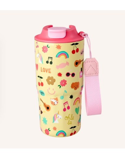 RICE - Stainless Steel Thermo Cup Unicorn love - Large RICE - Stainless Steel Thermo Cup Unicorn love - Large