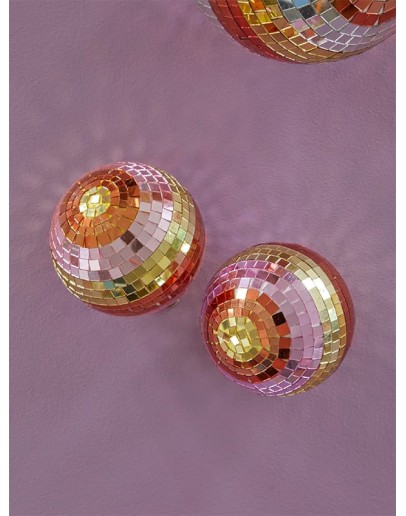 RICE - Medium Disco Ball - Pink
