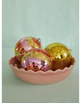 RICE - Medium Disco Ball - Pink