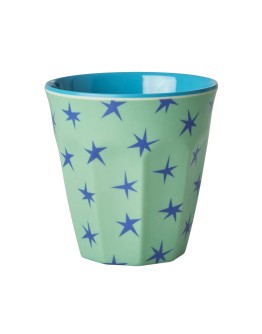 RICE - Medium Melamine Beker - Stars print