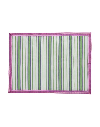 RICE - Placemat recycled - Meerkleurig streep