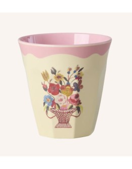 RICE - Medium Melamine Beker - Roze - Nathalie Lété Vol. 2 Print