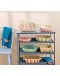 RICE - Ovenschaal Rond Small - Streep - Roze