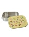 RICE - RVS Lunchbox - Zacht geel - Unicorn Love Print